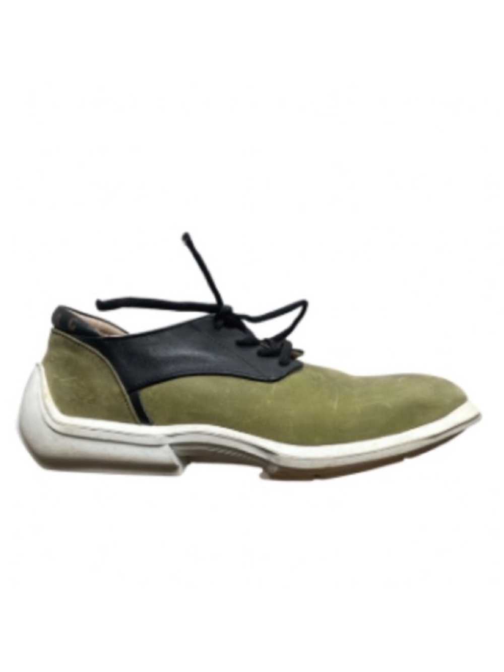 John Fluevog Future Angels Green Baldwin Derby Shoes | M7